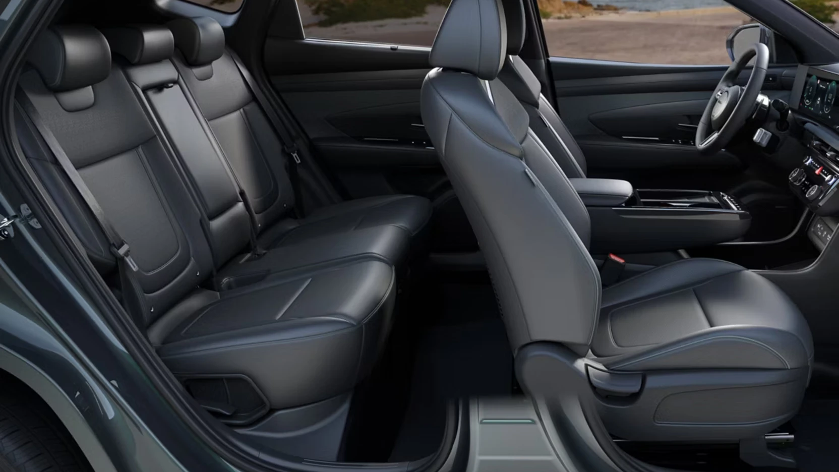 Hyundai TUCSON Interior 2024 Side Roominess CUT PHEV T2P Edit 4X3